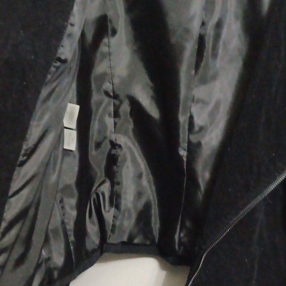 QMack Womens Moto style Velour Jacket - Picture 7 of 11